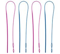 Drawstring Threader Tool - 4PCS Plastic Flexible Stringers | Quick & Easy Replacement for Hoodies, Sweatpants, Swim Trunks | 58cm Sewing Aid for Elastic Tape & Craft Yarns | Home Essentials