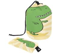 Drawstring Toiletry Bag, Cute Dinosaur Barrel Shaped Wash Bag Cosmetic Bags, Travel Makeup Organiser Pouch + Small Bag