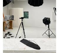 Drawstring Toting Bag for Mic Tripod Stand, Light Stand, Umbrella - 43 to 113 cm Expandable Carry Pouch with Handbag Design, Foldable Sto(9x48cm)