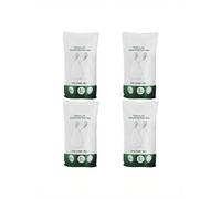 Drawstring Trash Bags, White / 4