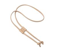 Drawstring Women Detachable PU Leather Bag Strap DIY Replacement Bucket Drawstring Rope Backpack Beam Pocket Purse Accessories 4 Colors for DIY(120cm Khaki 2)
