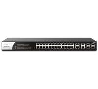 DrayTek P1282 Managed Gigabit Ethernet (10/100/1000) Power over Ethernet (PoE) 1U Black