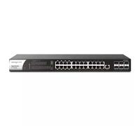 DrayTek PQ2300XB Managed L2+ 2.5G Ethernet (100/1000/2500) Power over Ethernet (PoE) 1U Black
