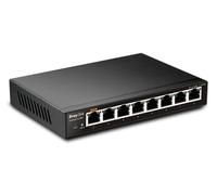 Draytek VigorSwitch G1080, 8-Port Gigabit Switch, Wall Mountable, Power from USB, QoS, 802.1q VLANs