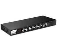 DrayTek VigorSwitch P1280 24 Port PoE Web Smart Gigabit Switch