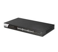 DrayTek Network Switch VSP1281X-K - Managed L2, Gigabit Ethernet (10/100/1000), PoE, 1U Black