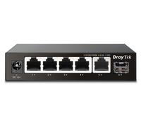 DrayTek VSQ60X-K network switch Unmanaged L2 2.5G Ethernet (100/1000/2500) Black