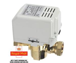 DRAYTON 2 PORT ZA5 BGMVSP2 ACTUATOR ZA5/679-2 22mm VALVE BRITISH GAS 5 WIRE