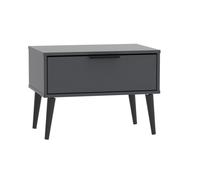 Drayton Cabinet Black 1 Drawer