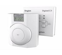 Drayton Digistat + Rf Room Rf601Bq Thermostat, White