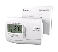 Drayton 123042 Digistat +3RF & Receiver, White