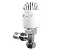 Drayton Rt212 White Angled Radiator Valve (Dia)10mm