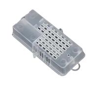 DRBAPQLXD 100Pcs Queen Bee Transport Cages Bee Queen Rearing Cage Cell Plastic Post Transmit Move Mail New King Transparent Yellow/White(WHITE)