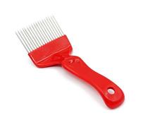 DRBAPQLXD Beehive Honey Fork Comb, Unfasten Fork to Cut Honey Fork, 1 Beekeeping Tool(Red)