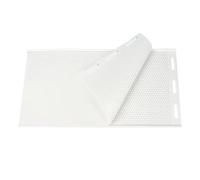 DRBAPQLXD Beekeeping Silicone Beeswax Honeycomb Mold Flexible Wax For Machine Foundation Sheets Press Embosser Wax For Bees Beekeeper 2Pcs(White)