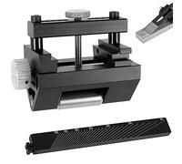 DRBIT Honing Guide Jig Adjustable Honing Sharpening Tool Fixed Angle Wear Resistant Blade Sharpening Guide with Angle Ruler for Sharpening Blades Chisels Woodworking Planer