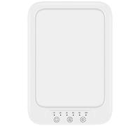 DRBIT Sad Lamp 2800-6000K Simulated Sunlight Lamp Dimmable Improve Mood Light 3 Color Temperature Happy Mood Lamp Portable Square Sunlight Lamp Button Control Adjustable for Home Office School Travel