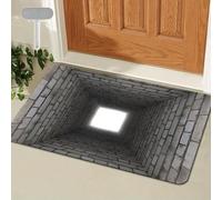 Drbrrly 2026 New 3D Hole Rug, Optical Illusion Rug, Rugs That Look Like a Hole, 3D Carpet Bottomless Hole Optical Illusion Area Rug, for Indoor Outdoor Entrance (I, 40 * 60 cm)