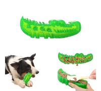 Drbrrly Alligator Treat Dispensing Dog, Cute Alligator Chew Toys, Gator Bite and Brush Teeth Cleaning, Slow Feed Chew and Fetch Crocodile, Promotes Slowly Eating, for Fetch, Chewing & Training (S)