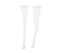 drburpily 10 1/12 Scale Doll Clothes Stylish Action Figure Stockings Offers Easy Wear Solutions Enhances Creative Doll 12th Female Action Figure Costume Collection, White, Length 6.5cm