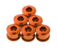 drburpily 7075 Aluminum Alloy Crank Arm Fixing Screw Corrosion-resistant Chainwheel Bolts For Mountain Bike Also Excellent Gift Bike Crankset Screw Road Crankset