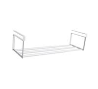 drburpily Adjustable Under Shelf Rack for Shoes Cabinet Organizer Works Wonders in Kitchen Cupboard to Organize Cluttered Areas Household Storage Solution Hanging Storage Shelf