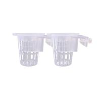 drburpily Aquatic Plant Holder Fish Tank Hanging Decoration Hydroponics Adding Beauty To Aquarium No Additional Tools Are Required. Hanging Not Only Save Space In Aquarium But Also
