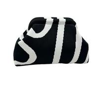 drburpily Beach Striped Contrast Handbag, Compact Woven Bag, Large For Beaches, Shopping, Photo Accessories, White stripes