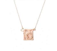 drburpily Beautiful Projection Necklace Camera Necklace Heart Locket Custom Name And Photo Capture Special Moments