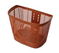 drburpily Bike Front Basket Vintage Easy To Storage Holder For Weekend Cycling Trips Handlebar Storage Basket Holder Shopping Cycling Waterproof Handwoven Tricycle Outdoor Bikes, Brown