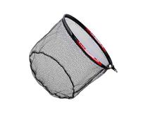 drburpily Brail Net Head Removable Hand Net Fishing Tool Easy To Carry Lightweight Durable Rubber Coating Ensures Long Lasting Performance Fishing Anti-adhesive, 45cm