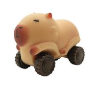 drburpily Capybara Pull And Joys Toy Capybara Toy Favor Easy To Operate TPR Playtime Experience For Kids At Beach Creative Pull Back Cars Relaxing Party Favor