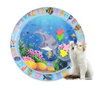 drburpily Cartoon Patterned Pet Patting Pad Foldable Cooling Mat For Pets PVC Summer Cat And Dog Nest Climbing Pad Toy Thickened, 65CM type+3