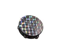 drburpily Children Drum Tambourine Musical Instrument Double Row Handheld Portable For Fun Kids Learning Music Church Worship. Musical Instrument Children Drum, Style A