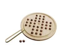 drburpily Classic Solitaire Board Game Wooden Puzzle Game Suitable For Educational Family Nights Enhancing Interaction And Learning Through Play Solitaire Wooden Puzzle Board Classical