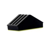 drburpily Coffee Filter Holder Stand Made Durable Pp Reusable Coffee Mesh Holder Filter Puck Screen Stand is Made Pp Reusable Machine Accessories, Black, 3 grids