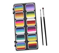 drburpily Colorful Face Body Paint Set Includes 12 Bright Shades All Ages DIY for Creative Celebrations And Events . Face Body Paint Is Clubbing Events Children