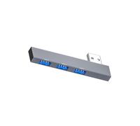 drburpily Compact And Efficient 3 In 1 USB Hub Splitter For Easy Device Connection And Data Transfer On Go Sturdy And Durable To High Performance USB Adapter, USB3.0 USB2.0 USB2, 7.95x1.45x0.75cm