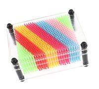 drburpily Discover Fun Pin Impression Toy Classic Pin Art Toy For Kids Adults for Creative Experience With Classic 3D Art Sculpture For Kids Adults Children