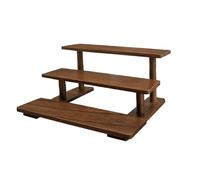 drburpily Dollhouse Mini Flower Stand Unique Miniature Structure Wooden Plant Stand Functional Flower Shelf Display Dollhouse Miniature 1/6 1/12 Scale