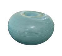 drburpily Donut Shaped Exercise Ball Serves As Entertaining Tool For Home Gym Conditioning Building Core Strength Regularly Inflatable Exercise Ball Adults Balance Training