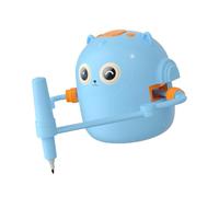 drburpily Drawing Robot Toy Designed With Fun And Educational Value For Kids Inspiring Learning Through Interactive Art Experiences Artist Toy Fun Learning Tool, blue, 11x12.5cm