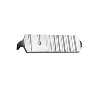 drburpily Durable Craft Metal Forming Blocks Practical Jewelry Swage Block Creating Unique Bracelets and Bangles Effortlessly Swage Block for Jewelry Making, Silver, Style B