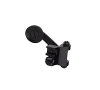 drburpily Durable Leather Rolling Sewing Accessories Roller Foot Presser Foot Crafting Needs with Roller Presser Quilting Embroidery Part Rubber Leather for Sewing Machine, Black, Dia.2.2cm