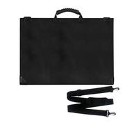 drburpily Durable Oxford Cloth Storage Bag with Zipper Draw Board Organizer to Artwork Poster and Supplies While Traveling Poster Storage Bag Bulletin Board Pouch