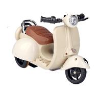 drburpily Durable Stunt Motorcycle Toy 360 Rotating Stunt Motorcycle Cartoon Dancing Toy With Music And Light Children Playtime Electric Scooter Creative Gifts Pet Supplies, Beige, 21x22cm