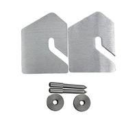 drburpily Dust Cover Hinge Repair Kit Replacement Pins Spacers Hinge High Reliability Advanced Manufacturing Technology Easy Install Dust Cover Total Repair Kit Replaces