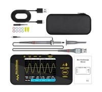 drburpily Easy-to Mini Oscilloscope Digital Oscilloscope, With probe