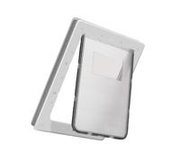 drburpily Electronic Pet Door Heavy Duty For Dogs And Cats With Secure Locking Easy To Install For Ultimate And Are Padded With So Doesn't Lot Of Noise When Dog Pass. 2 Way UseThis