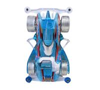 drburpily Engaging DIY Mini 4WD Racer Car Toy Model Vehicles To Encourage Imagination And Learning Through Hands-On Play Electric Car Toy Chassis Educational Toys, Blue, 8x15x4cm